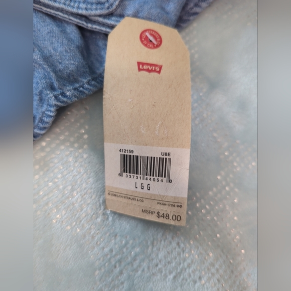 Set Of 2 NWT Levi's Children Size L Button Shirts Long Sleeves - Picture 14 of 16